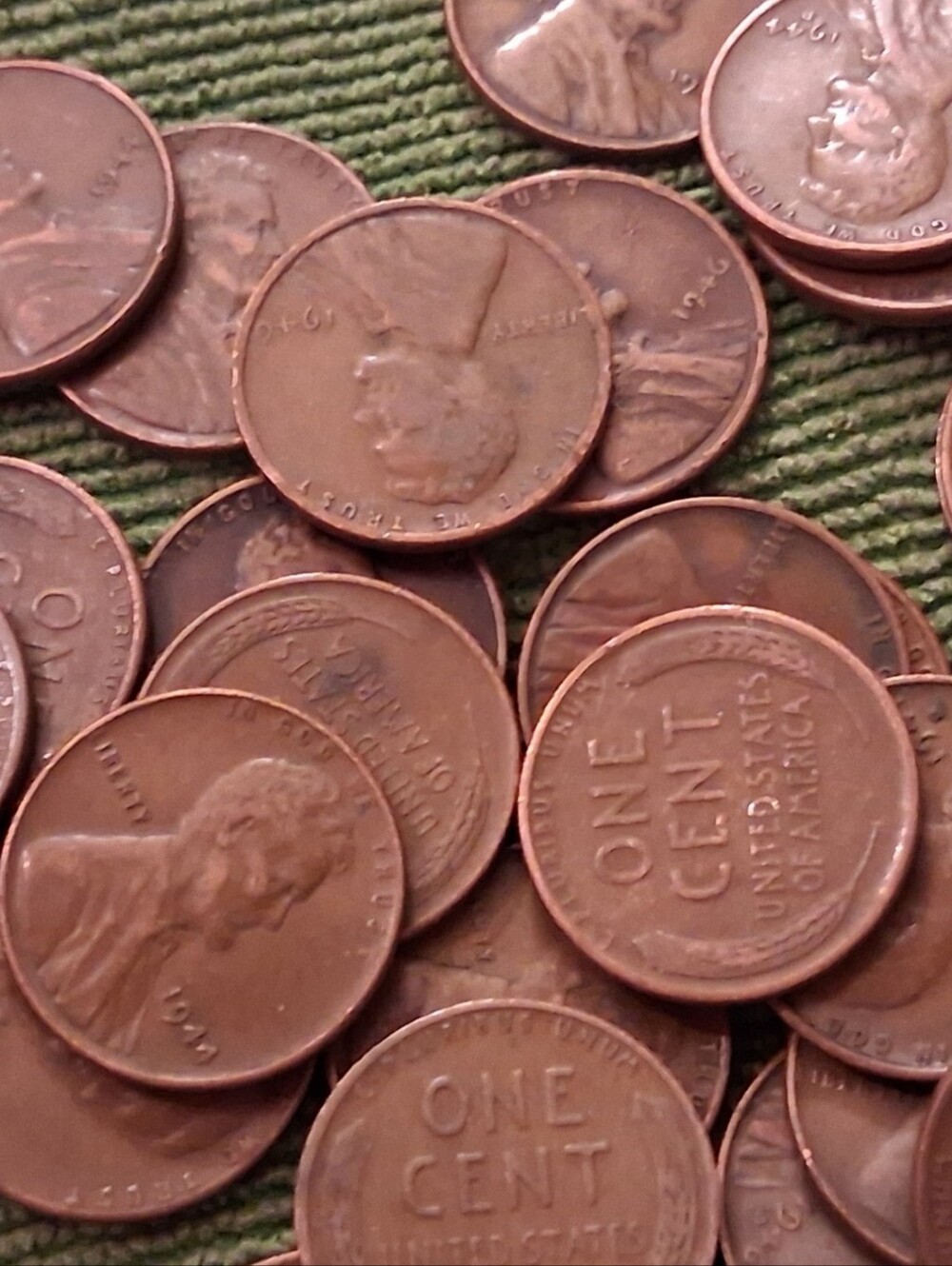 1940 -1958 War Time Pennies